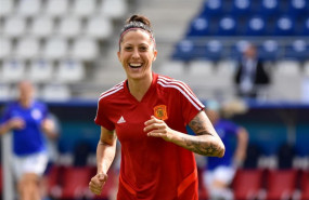 ep la jugadora del fc barcelona jennifer hermoso