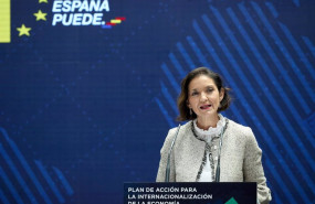 ep la ministra de industria comercio y turismo reyes maroto interviene durante a la presentacion del