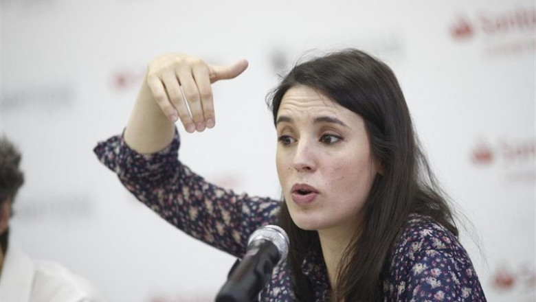 La portavoz de Unidas Podemos en el Congreso de los Diputados, Irene Montero, en un momento de su disertación sobre 'Republicanismo y feminismo' en los Cursos de Verano de El Escorial. | Eduardo Parra - Europa Press - Archivo ep la portavoz de unidas podemos en el congreso de los diputados irene montero en un momento de su