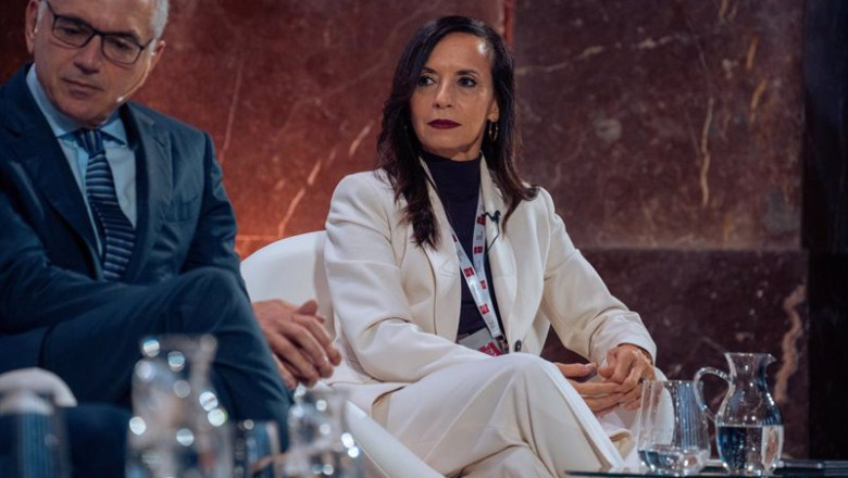 La presidenta de Redeia, Beatriz Corredor, durante el acto de la CNMV para celebrar su 35º aniversario. | Gabriel Luengas - Europa Press ep la presidenta de redeia beatriz corredor durante el acto de la cnmv para celebrar su 35