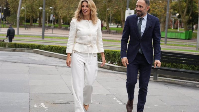 ep la vicepresidenta egunda y inistra de trabajo y economia social yolanda diaz y el delegado del ep la vicepresidenta egunda y inistra de trabajo y economia social yolanda diaz y el delegado del