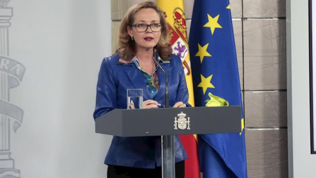 ep la vicepresidenta tercera del gobierno y ministra de asuntos economicos nadia calvino
