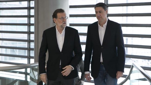 ep mariano rajoyxavier albiol participanuna reunionpp catalan