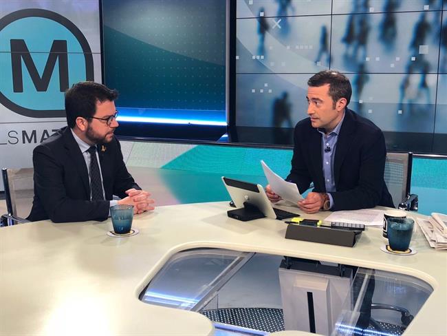 Pere Aragonès en TV3 | ERC ep pere aragonstv3