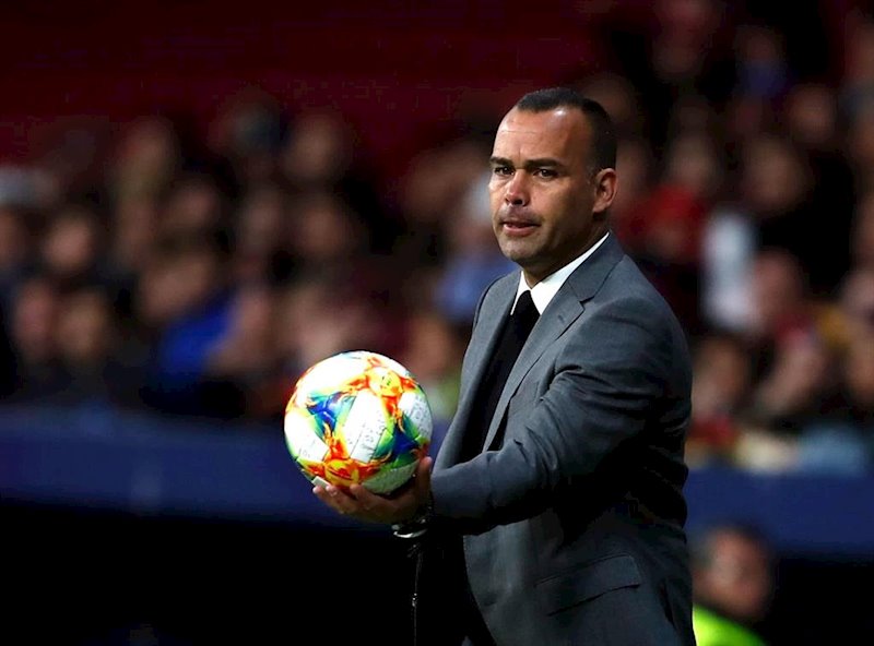 ep rafael dudamel en un partido como seleccionador de venezuela