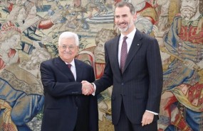 ep reunionrey felipe vipresidentepalestina mahmoud abbas