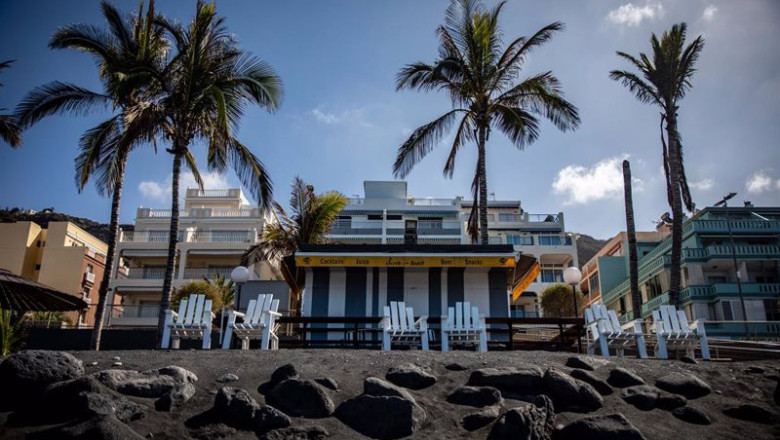 Zona de playa de Puerto Naos, a 13 de septiembre de 2022, en Los Llanos de Aridane, La Palma, Canarias (España). | Kike Rincón - Europa Press ep zona de playa de puerto naos a 13 de septiembre de 2022 en los llanos de aridane la palma