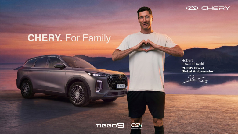 Robert Lewandowski, embajador global de la marca CHERY chery 20260720145034