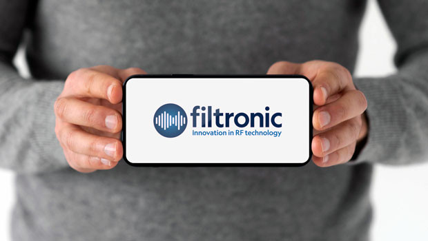 dl filtronic objetivo componentes críticos tecnología de radiofrecuencia logotipo del desarrollador