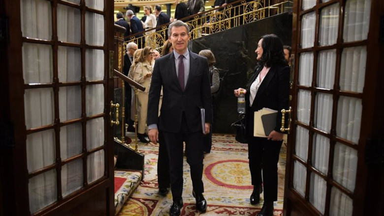 ep archivo el presidente del partido popular alberto nunez feijoo durante un pleno en el congreso ep archivo el presidente del partido popular alberto nunez feijoo durante un pleno en el congreso