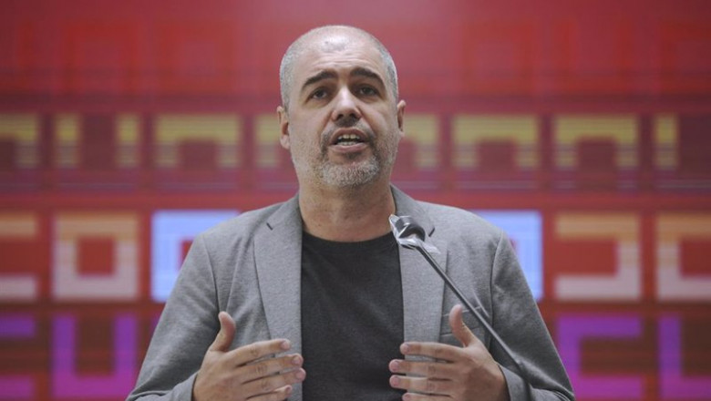 Archivo - El secretario general de CCOO, Unai Sordo, interviene tras la reunión que ha mantenido con la ministra de Hacienda, María Jesús Montero, para conocer el proyecto de Presupuestos Generales del Estado 2021. En Madrid, (España), a 4 de noviembre de | Óscar Cañas - Europa Press - Archivo ep archivo - el secretario general de ccoo unai sordo interviene tras la reunion que ha mantenido