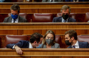 ep archivo   i d el secretario general del partido popular teodoro garcia egea el lider del pp pablo