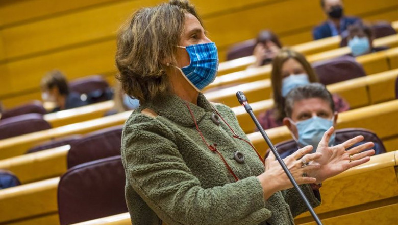 ep archivo   la vicepresidenta cuarta y ministra para la transicion ecologica teresa ribera