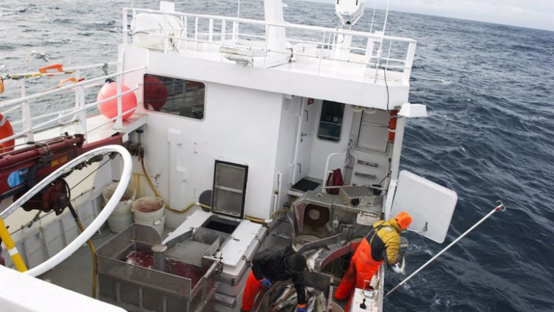 ep archivo   pescadores en el mar de noruega