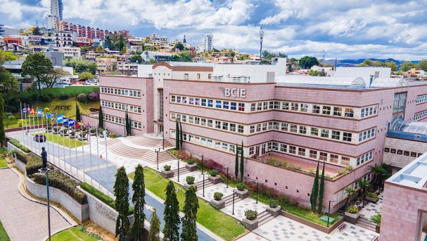 ep archivo   sede del banco centroamericano de integracion economica bcie en tegucigalpa honduras