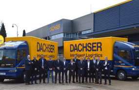 ep byd entrega sus primeras unidades de camiones electricos a la empresa logistica dachser