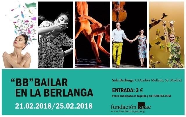 Cartel del ciclo Bailar en Berlanga | FUNDACIÓN SGAE ep cartelciclo bailarberlanga