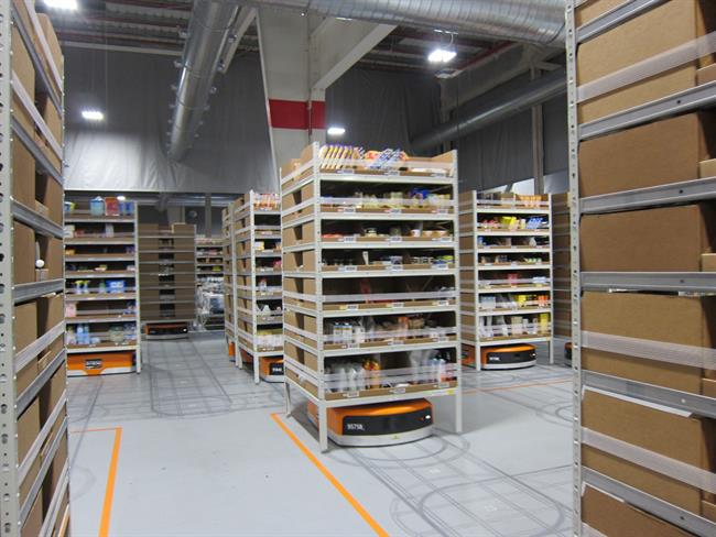 Centro logístico de Amazon en Castellbisbal | EUROPA PRESS ep centro logisticoamazoncastellbisbal