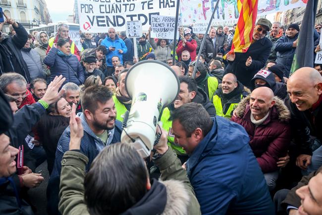 Concentración de taxistas en Madrid | Ricardo Rubio - Europa Press ep concentracio de taxistesmadrid