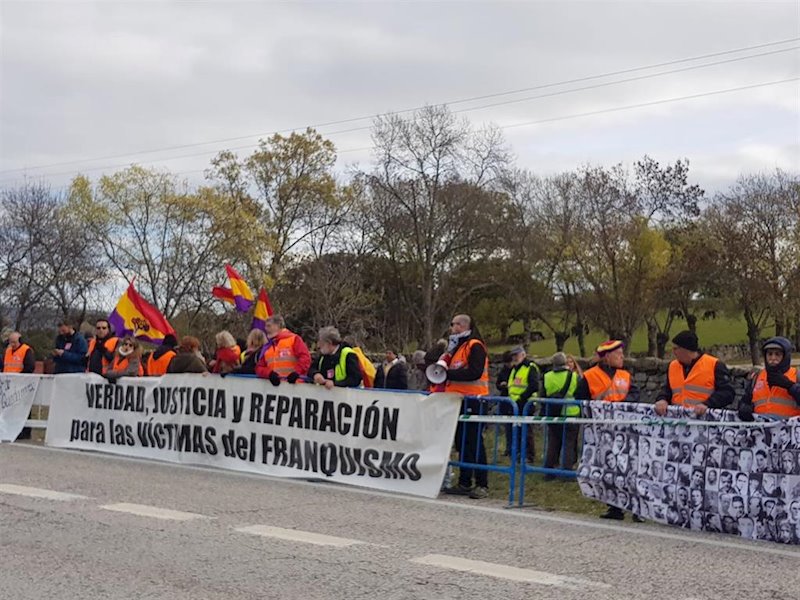 ep concentracion frente al valle de los caidos