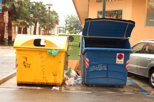 ep contenedor basura reciclaje papel plastico vidrio ecologia ecologico