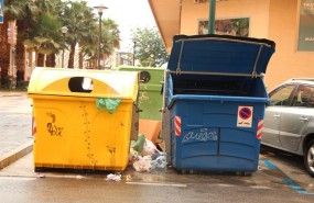 ep contenedor basura reciclaje papel plastico vidrio ecologia ecologico