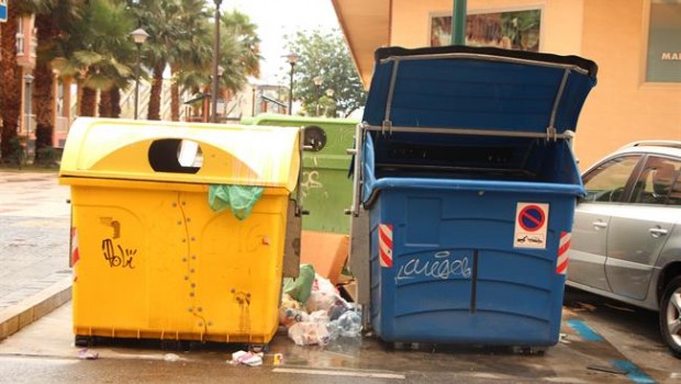 ep contenedor basura reciclaje papel plastico vidrio ecologia ecologico