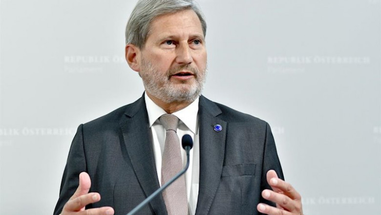 El comisario de Presupuestos, Johannes Hahn | Herbert Neubauer/APA/dpa - Archivo ep el comisario de presupuestos johannes hahn