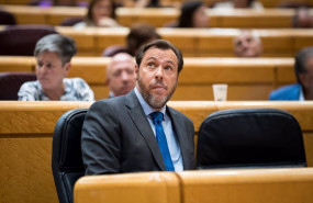 ep el ministro de transportes y movilidad sostenible oscar puente durante una sesion de control en