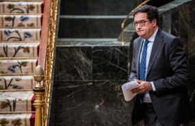 ep el ministro para la transformacion digital oscar lopez durante la celebracion de una sesion