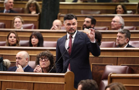 ep el portavoz de erc en el congreso gabriel rufian a 19 de marzo de 2025 en madrid espana