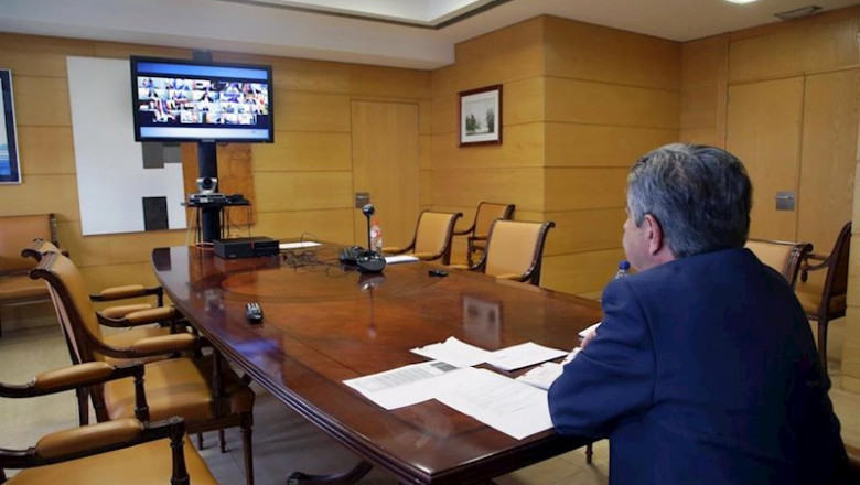 ep el presidente de cantabria miguel angel revilla en la conferencia de presidentes autonomicos con