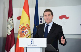 ep el presidente de castilla-la mancha garcia-page tras la videoconferencia con pedro sanchez