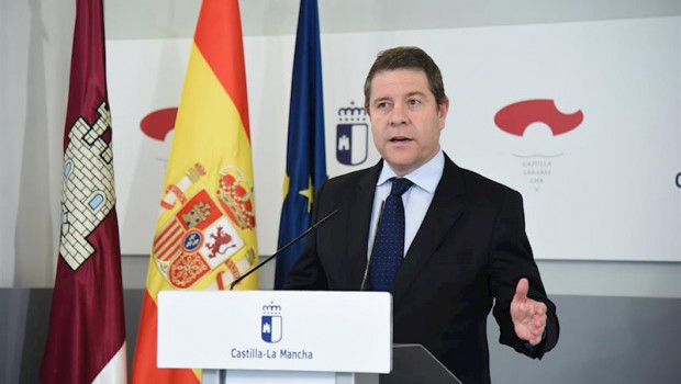 ep el presidente de castilla-la mancha garcia-page tras la videoconferencia con pedro sanchez