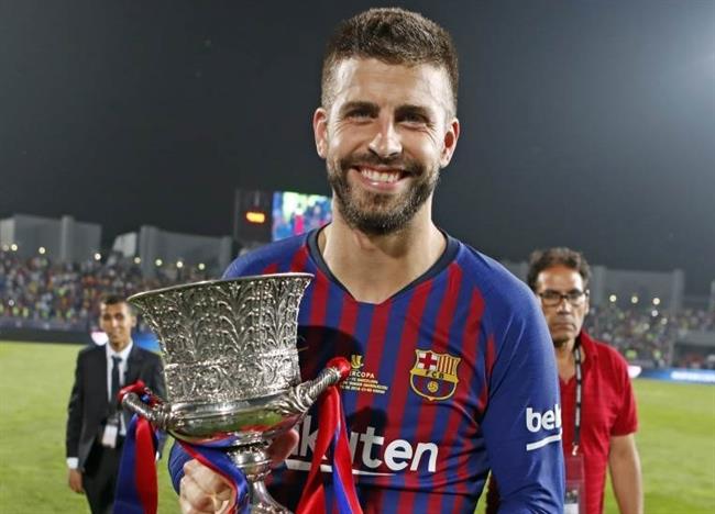 Gerard Piqué, central del Barça | @FCBARCELONA ep gerard pique centralbara
