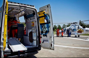 ep helicoptero de epes en una imagen de archivo