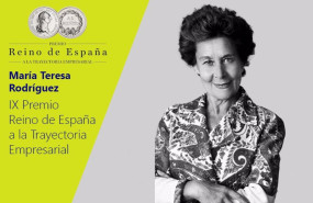ep la empresaria maria teresa rodriguez distinguida con el ix premio reino de espana a la