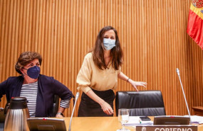 ep la ministra de derechos sociales y agenda 2030 ione belarra d a su llegada a la comision de