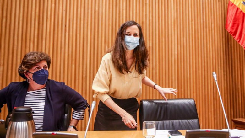 ep la ministra de derechos sociales y agenda 2030 ione belarra d a su llegada a la comision de