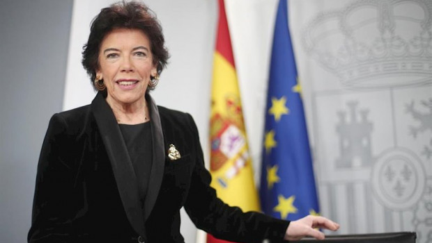 ep la portavoz y ministra de educacion en funciones isabel celaa momentos antes de comenzar la rueda