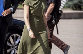 ep la presidente de la comunidad de madrid isabel diaz ayuso llega a la sesion princesa de girona