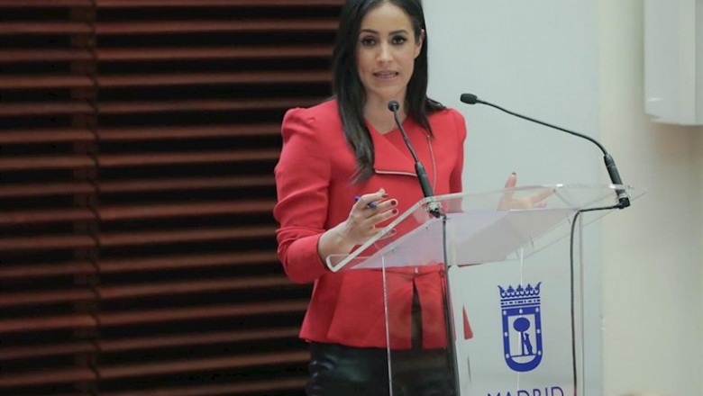 La vicealcaldesa de Madrid, Begoña Villacís, durante una rueda de prensa. Archivo. | Jesús Hellín - Europa Press ep la vicealcaldesa de madrid begona villacis durante una rueda de prensa archivo