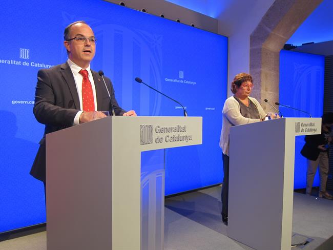 Los consellers J.Turull y D.Bassa | EUROPA PRESS ep los consellers jturulldbassa