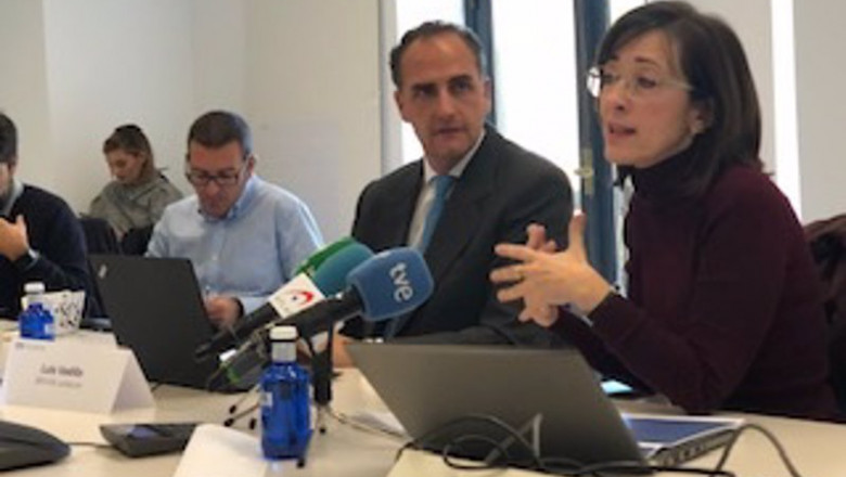 Luis Vadillo y Elisa Chuliá, miembros de BBVA Pensiones | BBVA - Archivo ep luis vadillo y elisa chulia miembros de bbva pensiones