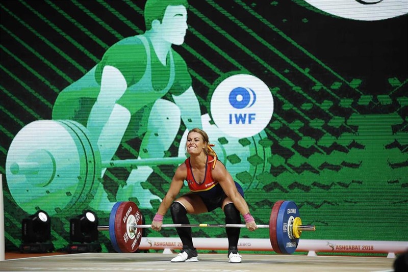 ep lydia valentin durante su concurso en el mundial de turkmenistan