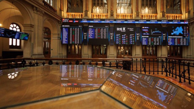 ep paneles del ibex 35 en el palacio de la bolsa a 23 de mayo de 2023 en madrid espana 20230612182503