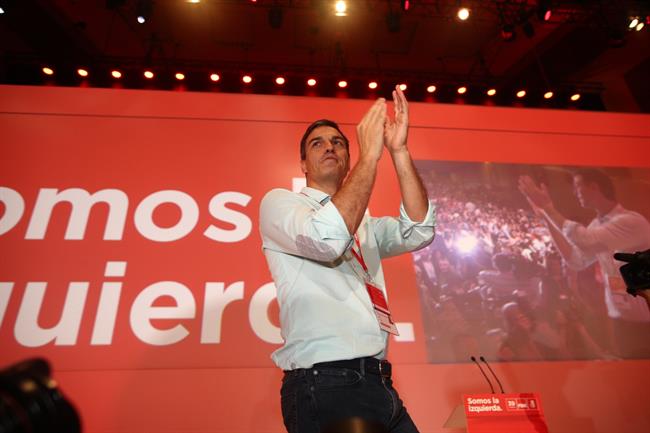 Pedro Sánchez en el Congreso del PSOE | EUROPA PRESS ep pedro sanchezcongresopsoe