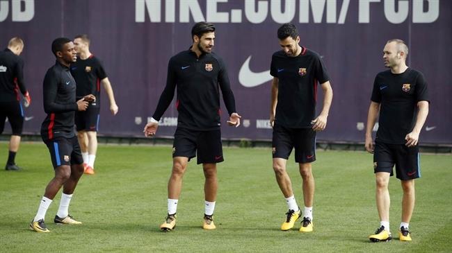 Semedo, André Gomes, Busquets e Iniesta con el Barcelona | MIGUEL RUIZ / FCB ep semedo andre gomes busquets e iniestabarcelona