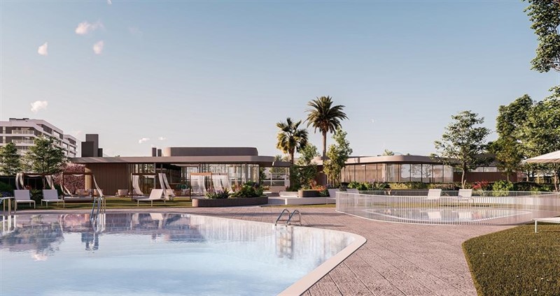 Vista general de piscina. | NEINOR HOMES - Archivo ep vista general de piscina