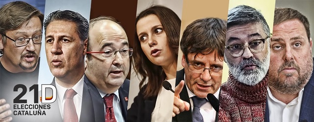 21d elecciones cataluna domenech albiol iceta arrimadas puigdemont riera junqueras portadanormal